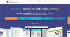 Desktop Screenshot of medinformatix.com